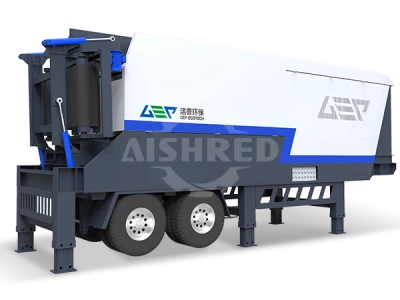 Planta de Trituração Móvel