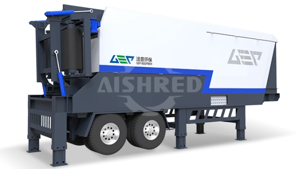 Planta de Trituração Móvel